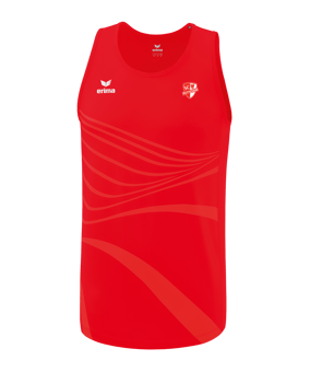 Erima Racing Singlet Kids Rot