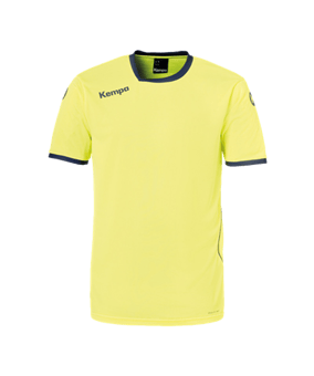 Kempa Curve Trikot T-Shirt Gelb Blau F08 - gelb