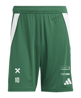 adidas Tiro 24 Short Grün Weiss