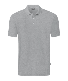 JAKO Organic Polo Shirt Grau F520 - grau