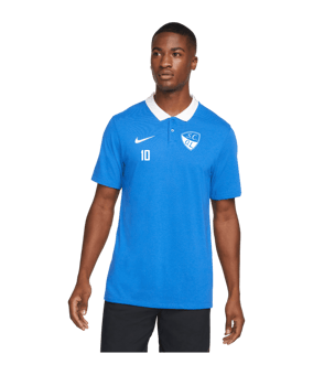Nike Park 20 Poloshirt Blau Weiss F463