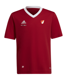 adidas Entrada 22 Trikot Kids Rot Weiss
