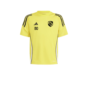 adidas Tiro 24 Trikot Kids Gelb Weiss