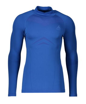 Odlo Performance Fundamentals Light Turtle Neck Underwear Shirt Blau - blau