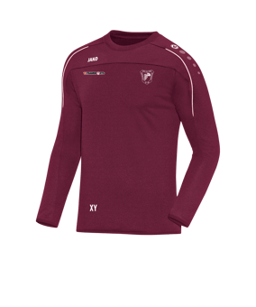 JAKO Classico Sweatshirt Dunkelrot F14