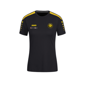 JAKO Power Trikot Damen Schwarz Gelb F803