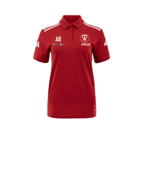 adidas Squadra 25 Polo Damen Rot