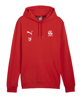 PUMA teamGOAL Casuals Hoody Rot F01
