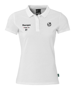Kempa Polo Weiß F16