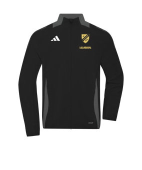 adidas Tiro 24 Competition Präsentationsjacke Schwarz Grau