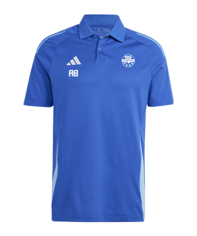 adidas Tiro 24 Competition Poloshirt Blau