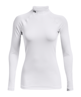 Under Armour Cg Auth. Mock Sweatshirt Damen F100 - weiss