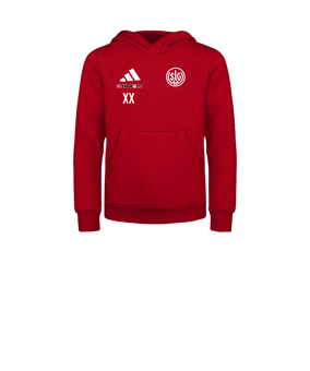 adidas Entrada 26 Hoody Kids Rot