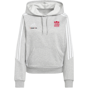 adidas Tiro 24 Hoody Damen Grau Weiss
