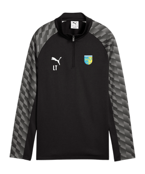 PUMA teamLIGA26 Training 1/4 Zip Top Kids Schwarz F03