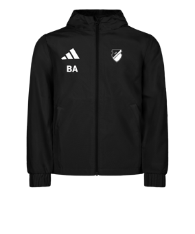 adidas Entrada 26 Regenjacke Schwarz
