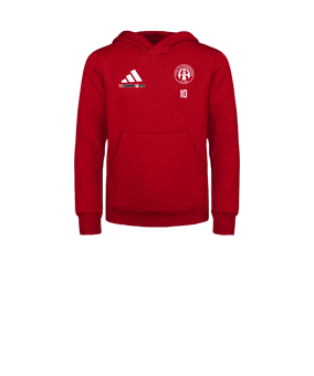 adidas Entrada 26 Hoody Kids Rot
