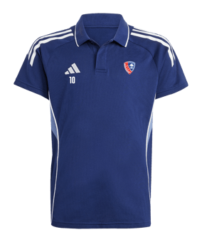 adidas Tiro 25 Competition Polo Kids Blau