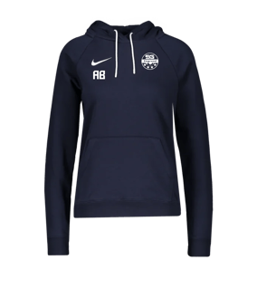 Nike Park 20 Fleece Hoody Damen Blau Weiss F451