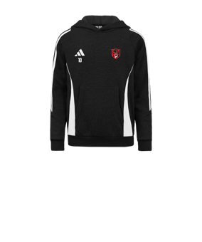 Sweat à capuche adidas Tiro 24 noir blanc 