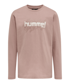 Hummel Asta L/S T-Shirt Kids Pink F4852 - rosa