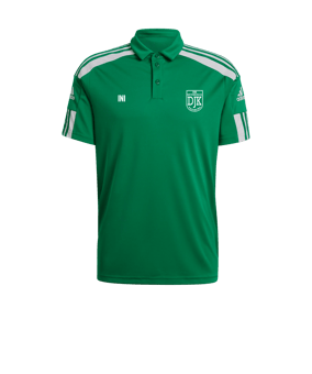 adidas Squadra 21 Poloshirt Grün Weiss
