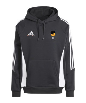 adidas Tiro 24 Hoody Schwarz Weiss