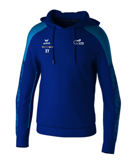 Erima Evo Star Hoody Blau