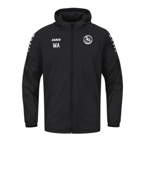 JAKO Team 2.0 Allwetterjacke Schwarz F800