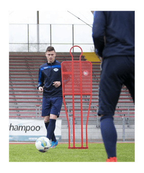 BFP Trainingsdummy steckbar 180 cm | rot - rot