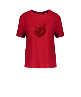 Merch Muser T-Shirt Women Red | #toneintone