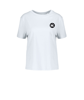 Merch Muser T-Shirt Women White | #logo4c