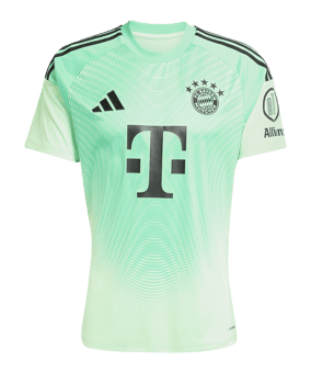 adidas FC Bayern München Torwarttrikot 2025/2026 Grün - gruen
