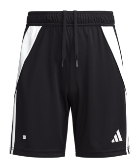 adidas Tiro 24 Short Kids Schwarz Weiss