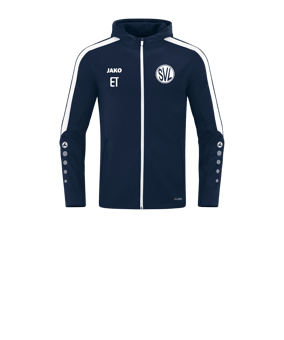 JAKO Power Kapuzenjacke Kids Blau F900