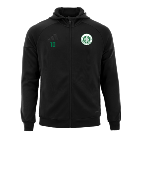 adidas Tiro 25 Travel Kapuzenjacke Schwarz