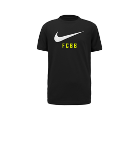 T-shirt Nike Park 20 Swoosh enfants noir F010 