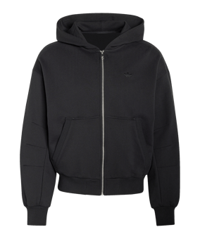 adidas Originals Premium Essentials Cropped Veste à capuche Noir - noir