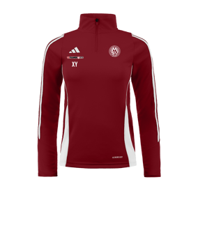 adidas Tiro 24 Trainingstop Damen Rot Weiss