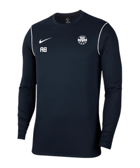 Nike Park 20 Sweatshirt Kids Blau Weiss F451