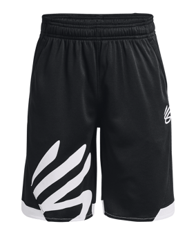 Under Armour Curry Splash Short Kids Schwarz F001 - schwarz
