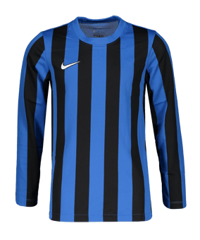 Nike Division IV Striped Trikot langarm Kids F463 - blau
