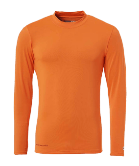 uhlsport Baselayer Unterhemd langarm F11 - orange