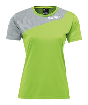 Kempa Core 2.0 Shirt Korte Mouw Dames Groen F07 - groen