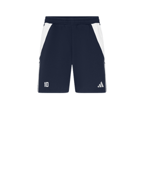 adidas Tiro 24 Short Dunkelblau Weiss