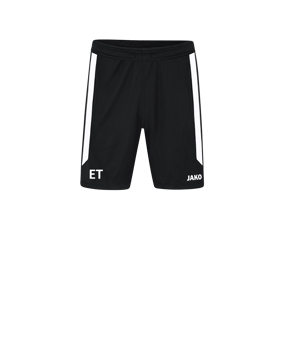 JAKO Power Short Schwarz Weiss F802