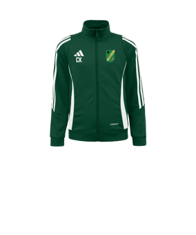 adidas Tiro 24 Trainingsjacke Kids Grün Weiss