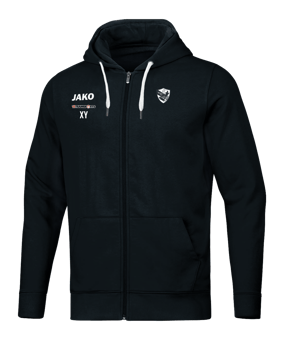 JAKO Base Kapuzenjacke Schwarz F08