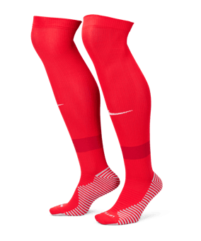 Nike Strike KH Stutzen Rot Weiss F657 - rot