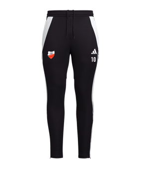 adidas Tiro 24 Trainingshose Schwarz Weiss